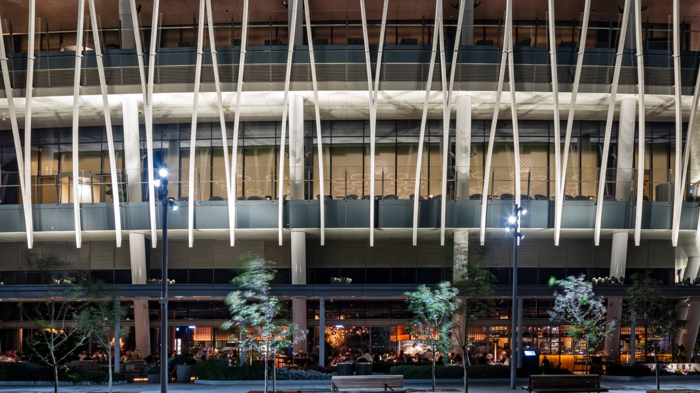 Revolutionizing Urban Skylines: A Deep Dive into the Lighting Excellence of Sydney's Iconic Waterfront Landmark