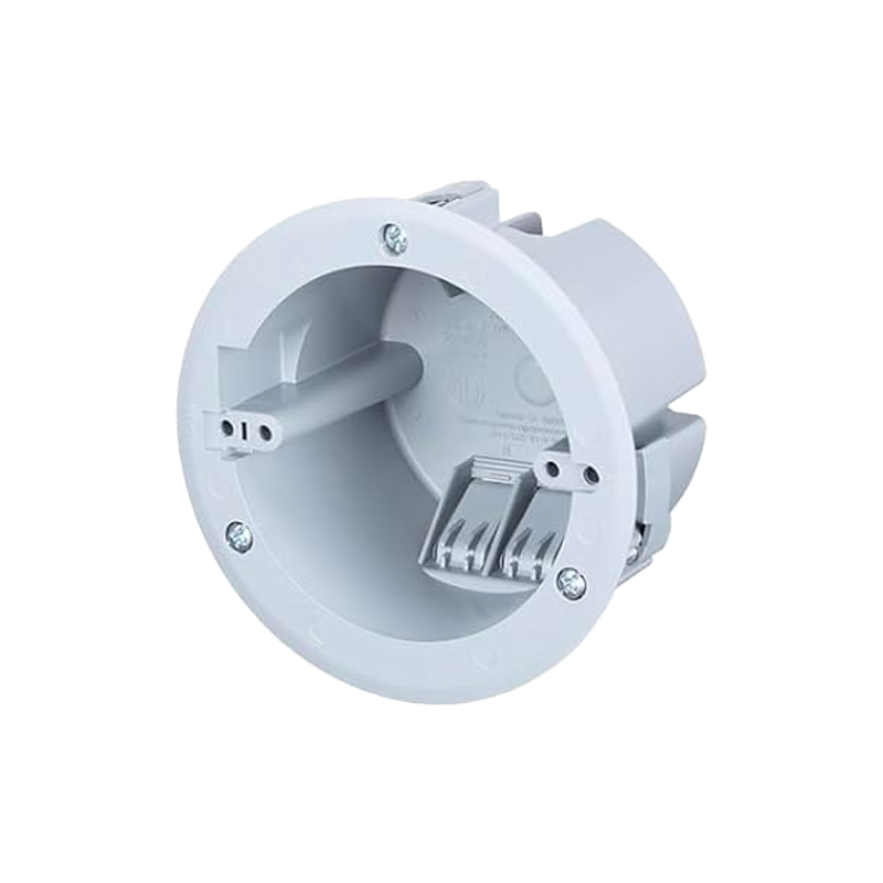 One Gang Old Work Round Electrical Device Box - 18 Cubic Inch