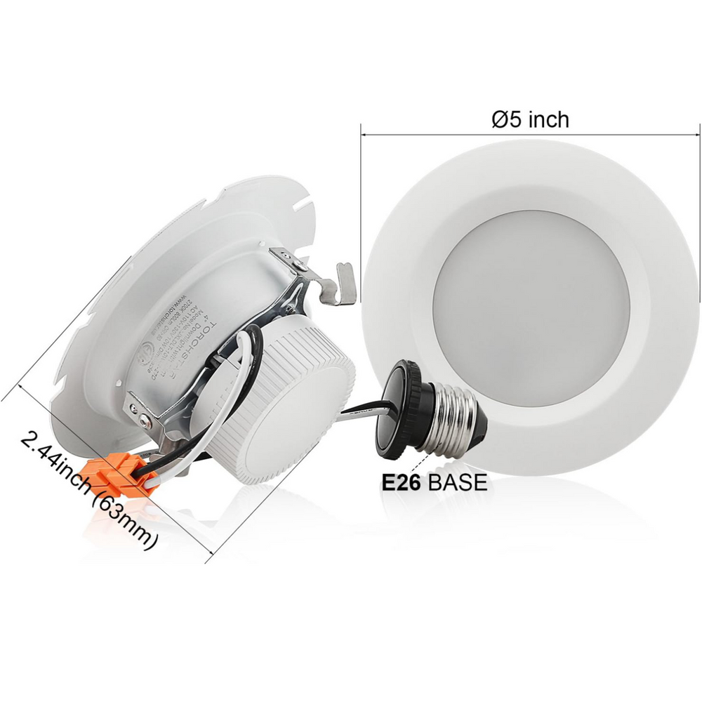 TORCHSTAR 4 Inch Dimmable Recessed LED Downlight