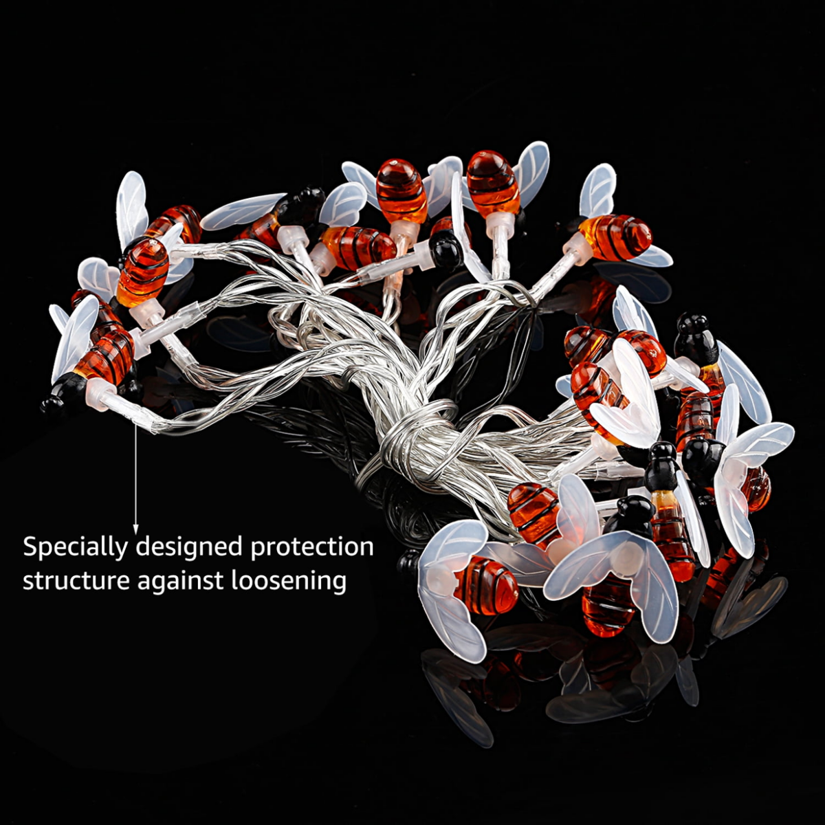 LED Light String, Bee Lights battery Powered