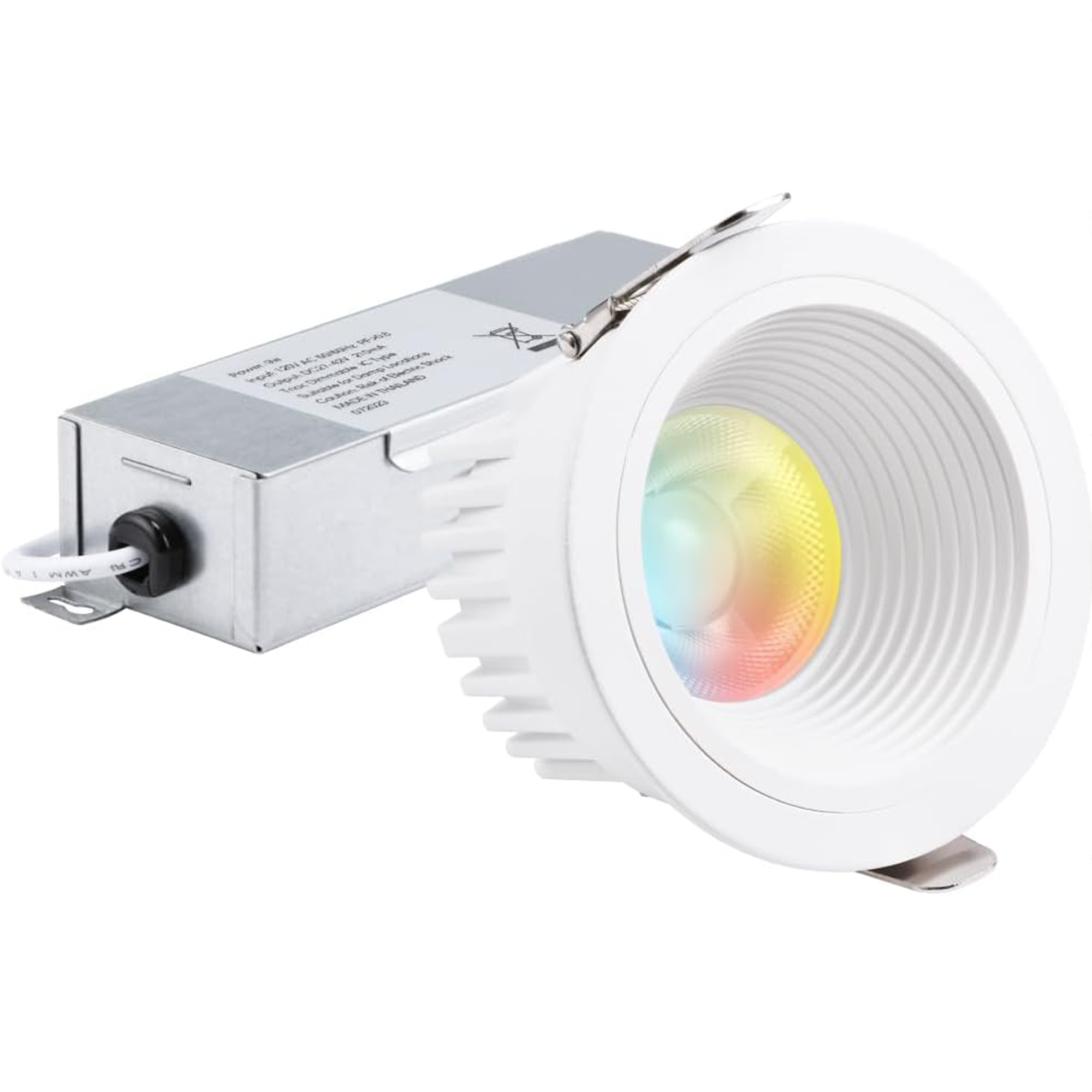Bafflux 3" Glare-free LED Recessed Light - 9W Dimmable with Baffle Trim