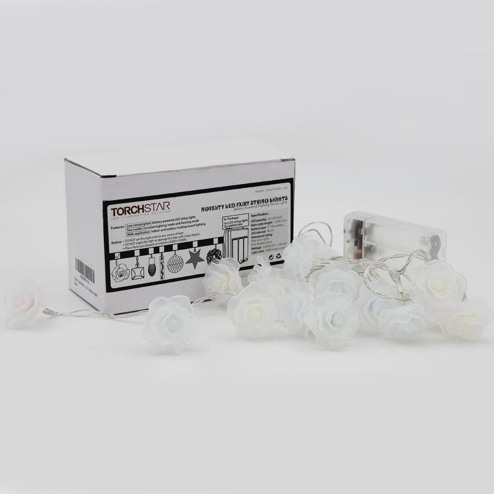 FestiveFables Chromatic Glowing Roses String