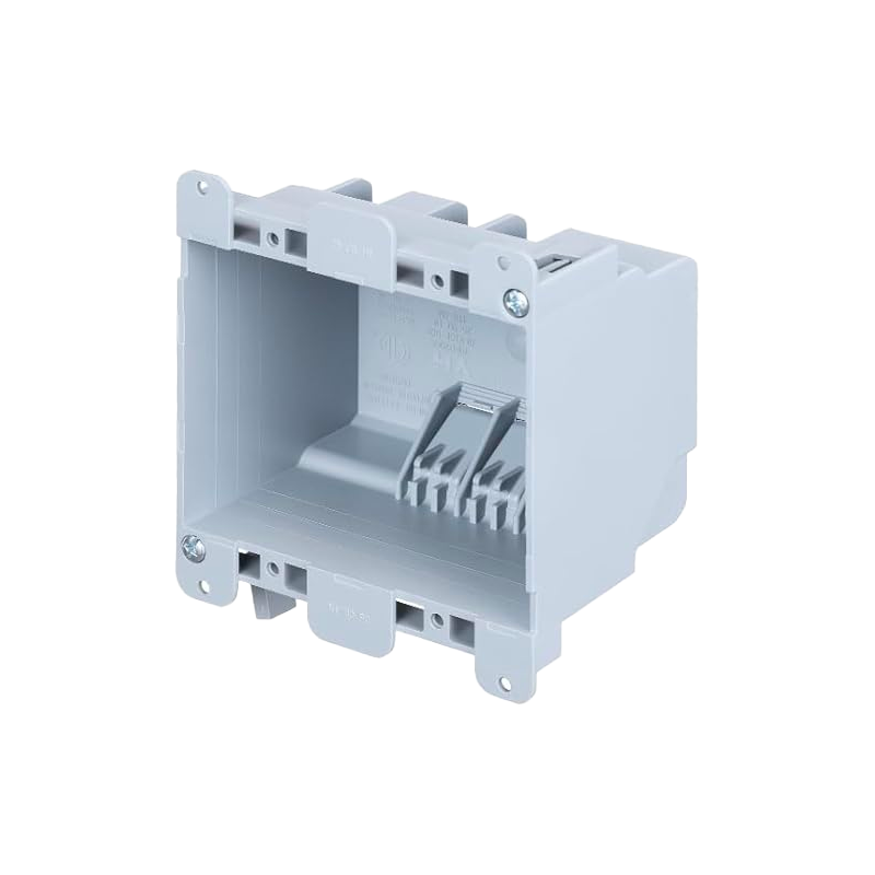 Two Gang Old Work Electrical Device Box - Ultra Deep 25 Cubic Inch