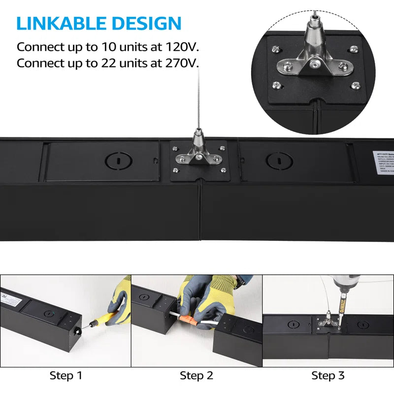 TORCHSTAR LED Linkable Architectural Linear Light - 277V Compatible - 3CCT