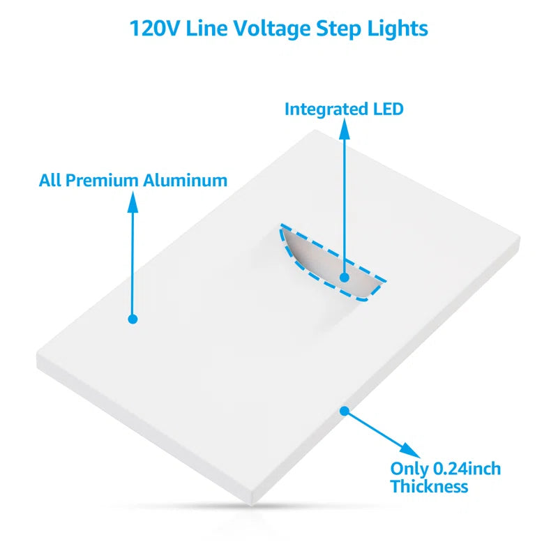 Pro 120V Upright Gradience Step & Deck Light - Adjustable Color Temperature