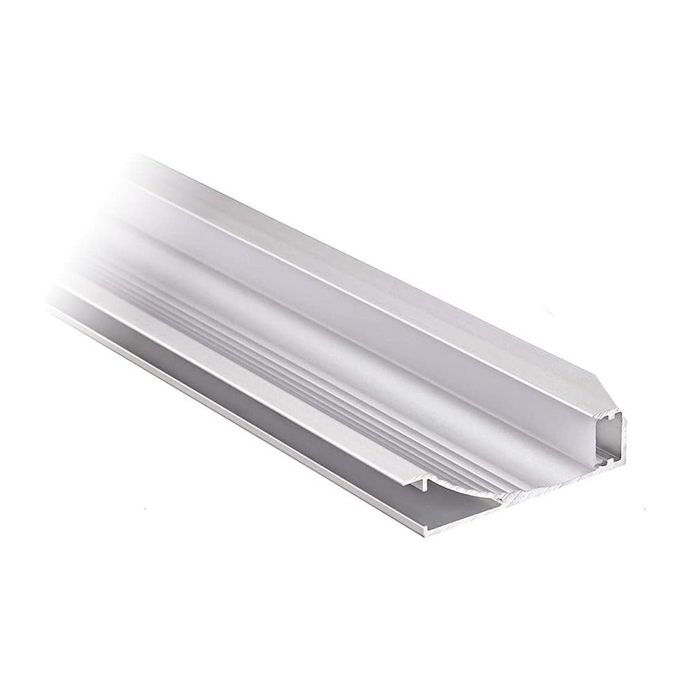 TORCHSTAR 3.3ft Molding-Style Aluminum LED Strip Channel with Frosted Diffuser
