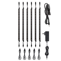TORCHSTAR® VaultGuardian™ 6-Bar 12-Inch LED Gun Safe Lighting Kit - Rocker Switch - 5000K Daylight