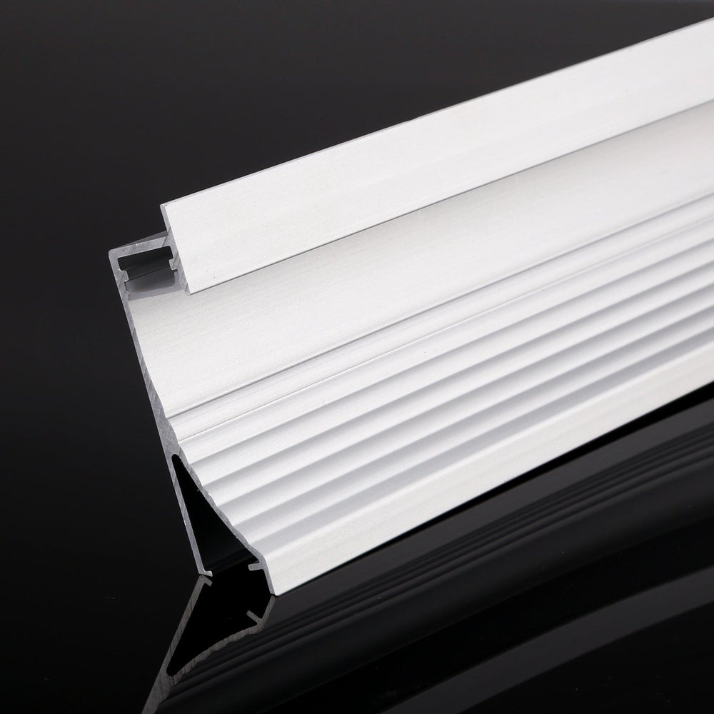 TORCHSTAR 3.3ft Molding-Style Aluminum LED Strip Channel with Frosted Diffuser