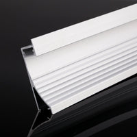 TORCHSTAR 3.3ft Molding-Style Aluminum LED Strip Channel with Frosted Diffuser