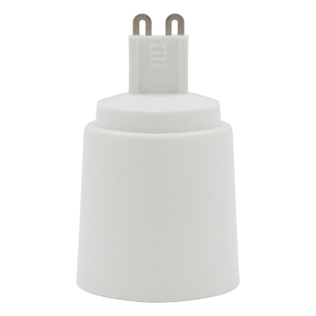 TORCHSTAR G9-to-E26/E27 Light Bulb Socket Adapter - White