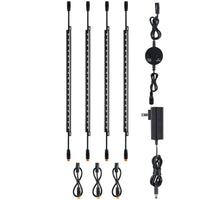 TORCHSTAR® VaultGuardian™ 6-Bar 12-Inch LED Gun Safe Lighting Kit - Rocker Switch - 5CCT