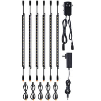 TORCHSTAR® VaultGuardian™ 6-Bar 12-Inch LED Gun Safe Lighting Kit - Motion Sensor - 3CCT