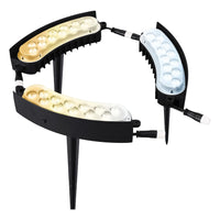 TORCHSTAR LED Low Voltage Landscape Tree Ring Light - 11W - 5CCT Black - 3-Pack