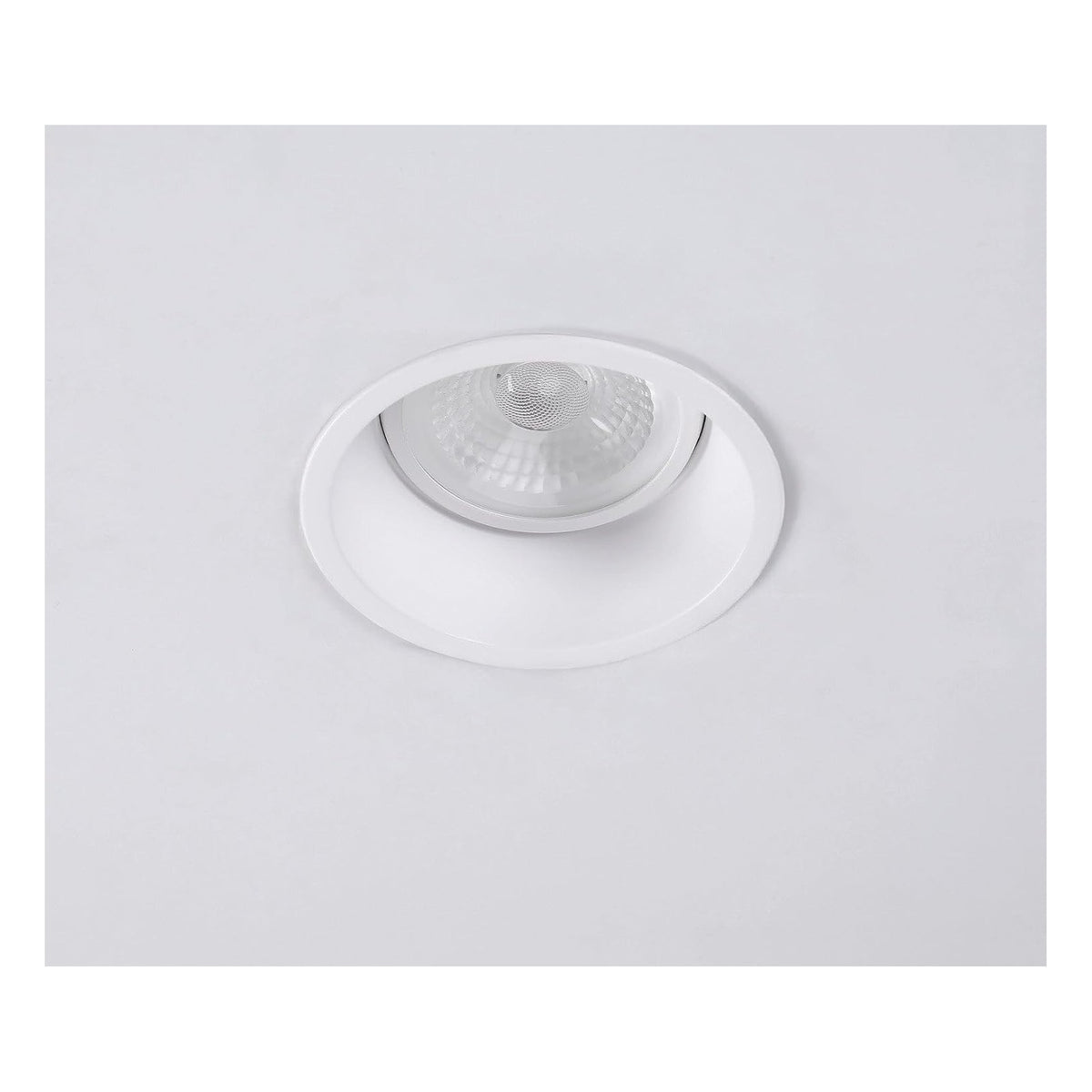 TORCHSTAR 4-Inch Adjustable Narrow-Trim LED Recessed Light with J-Box - 14W - 5CCT White
