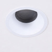 TORCHSTAR 4-Inch Wet-Rated Narrow-Trim LED Recessed Light with J-Box - 12W - 5CCT White