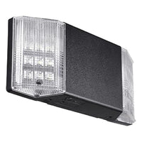 TORCHSTAR Dual-Head LED Emergency Light with Battery Backup - 2.4W - Black