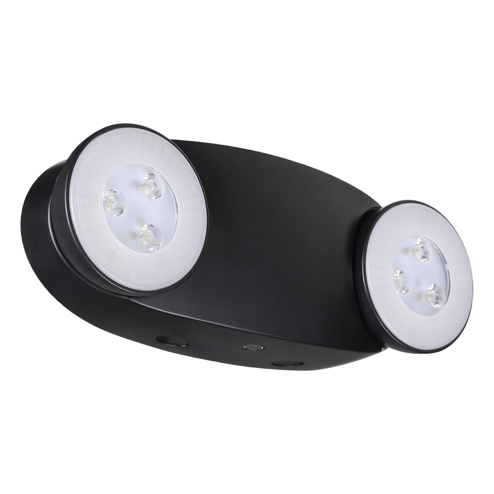 TORCHSTAR High-Output LED Emergency Light with Battery Backup - 4W - 800LM - Black