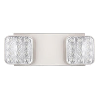 TORCHSTAR Adjustable Dual-Head LED Emergency Light with Battery Backup - 2W - White