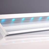 TORCHSTAR 3.3ft Molding-Style Aluminum LED Strip Channel with Frosted Diffuser