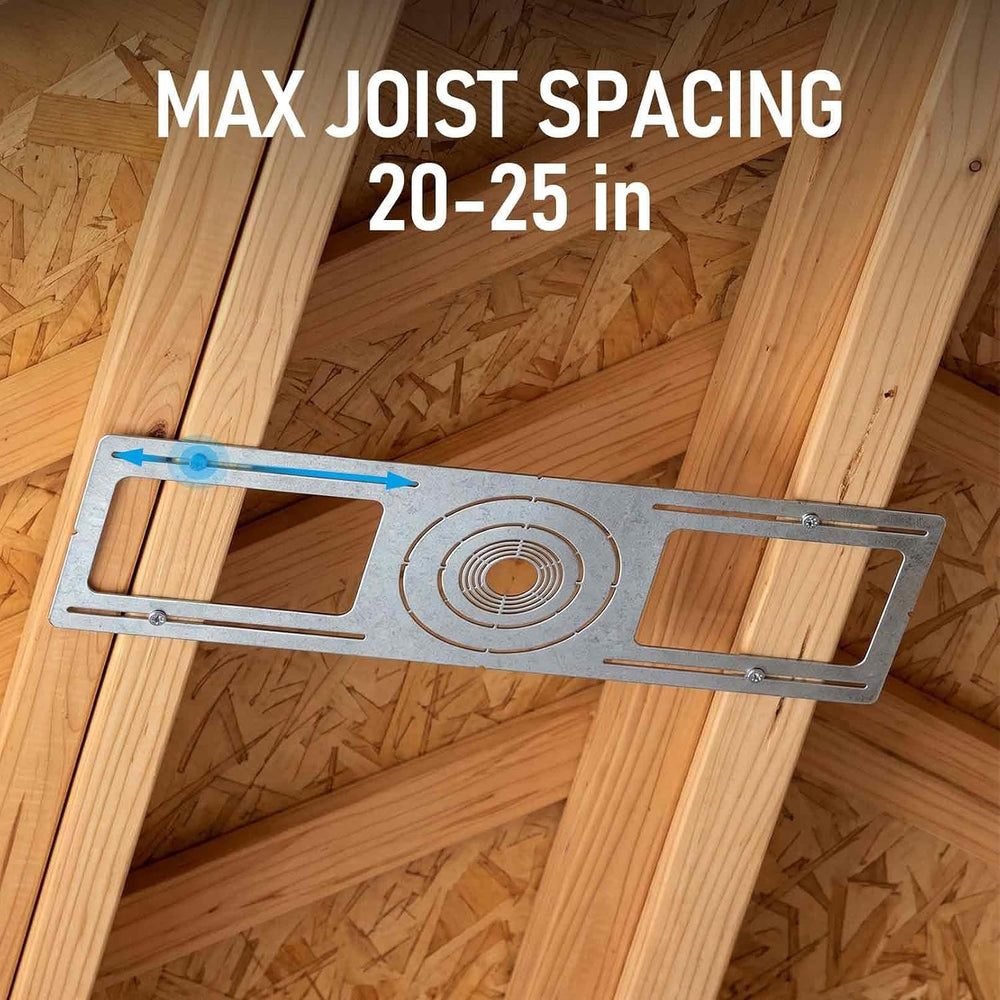 TORCHSTAR New Construction Recessed Light Mounting Plate for 2/3/4/6/8-Inch Openings