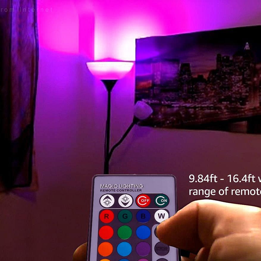 TORCHSTAR E26 RGB Color-Changing LED Spotlight Bulb - 3W - Black