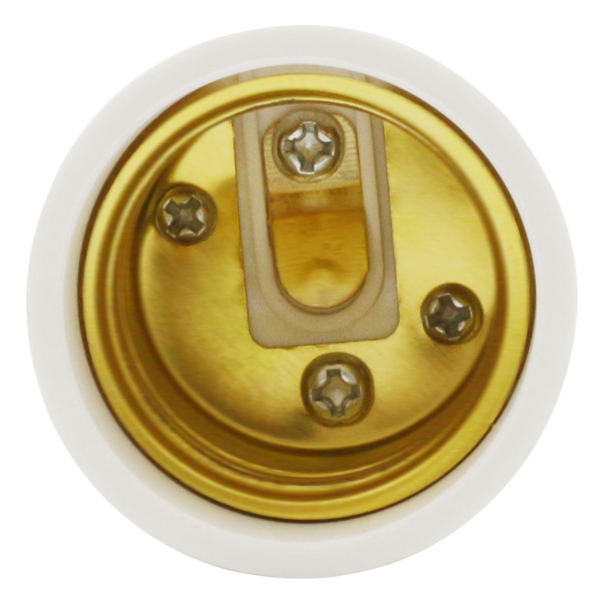TORCHSTAR G9-to-E26/E27 Light Bulb Socket Adapter - White