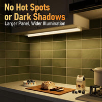 TORCHSTAR Ultra-Slim LED Under-Cabinet Task Light for 36-Inch Cabinets - 20W - 5CCT White