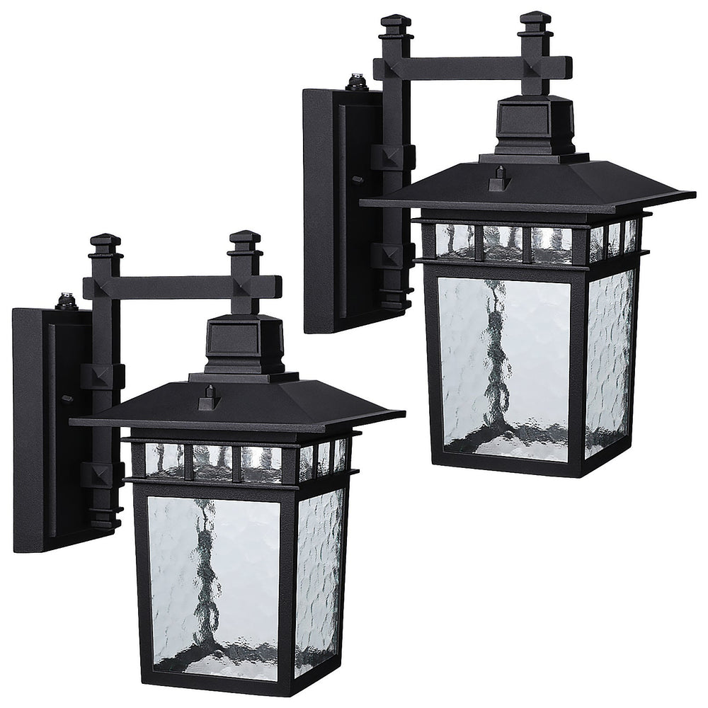 Pavilien™ 12" Dusk-to-Dawn Wall Lantern - White