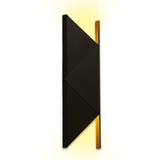 Noir Geometry™ Outdoor Wall Light - 24W with 3CCT