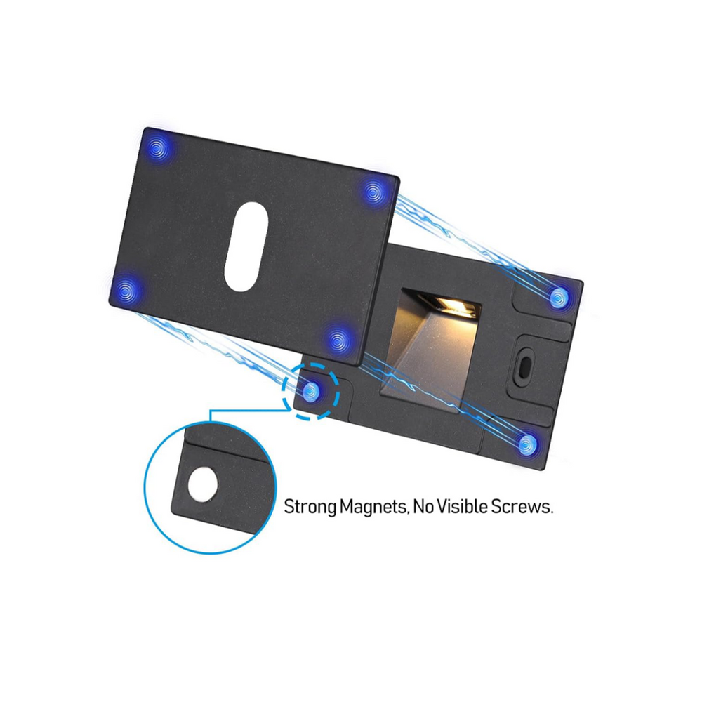 TORCHSTAR 5CCT 120V LED Step Light Dimmable Pin Hole Stair Light