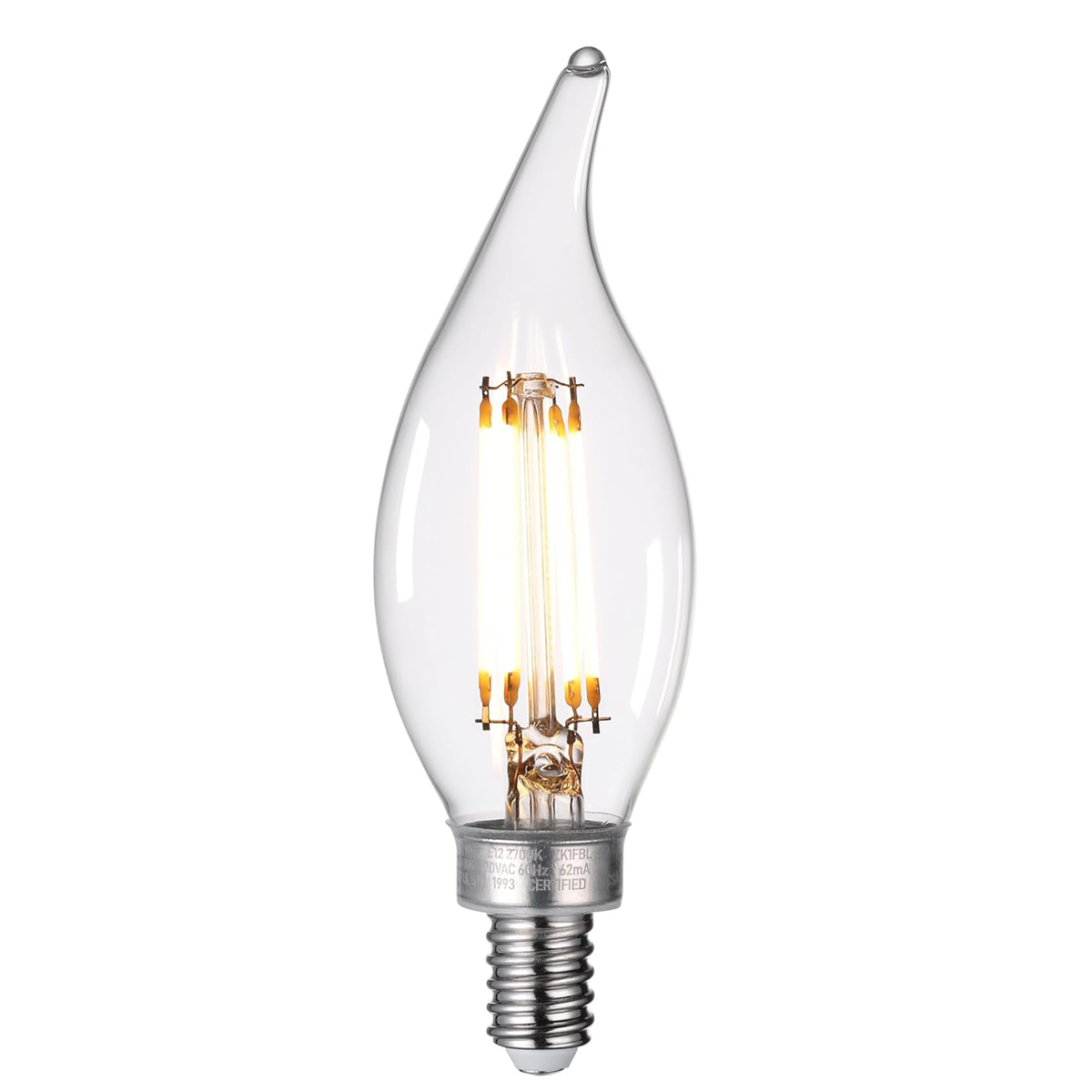 Dimmable E12 LED Candelabra Bulb
