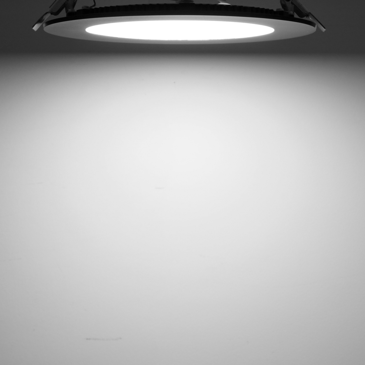 SlimPanel+ 6" Finished Ultra-thin Canless LED Recessed Light - SDL 13.5W Dimmable 1/2" Thick