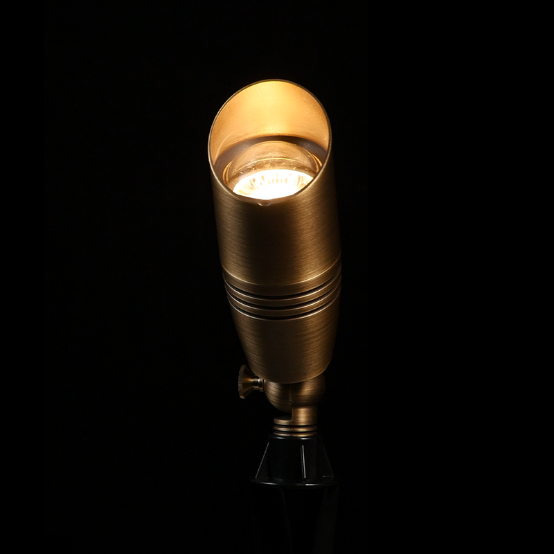 Premium BSL Cast Brass Spot Light - Lamp Ready