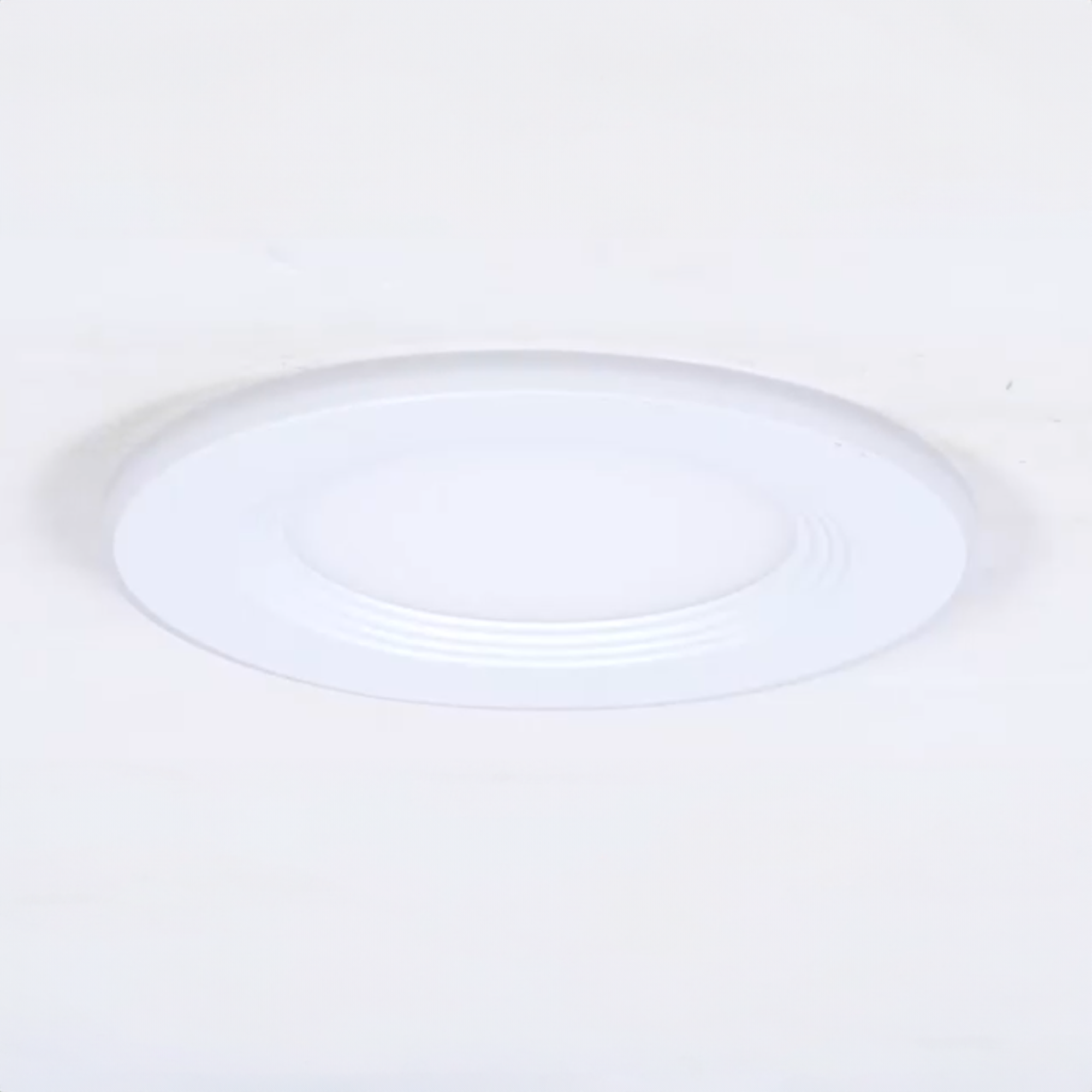 SnowyOwl 6" Ultra-thin Glare-free Canless LED Recessed Lights with Night Light - SDL 12W Dimmable 1/2" Thick