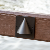 LeonLite® Vertebre Deck & Rail Light - Matte Black - Adjustable Color Temperature - LeonLite 3