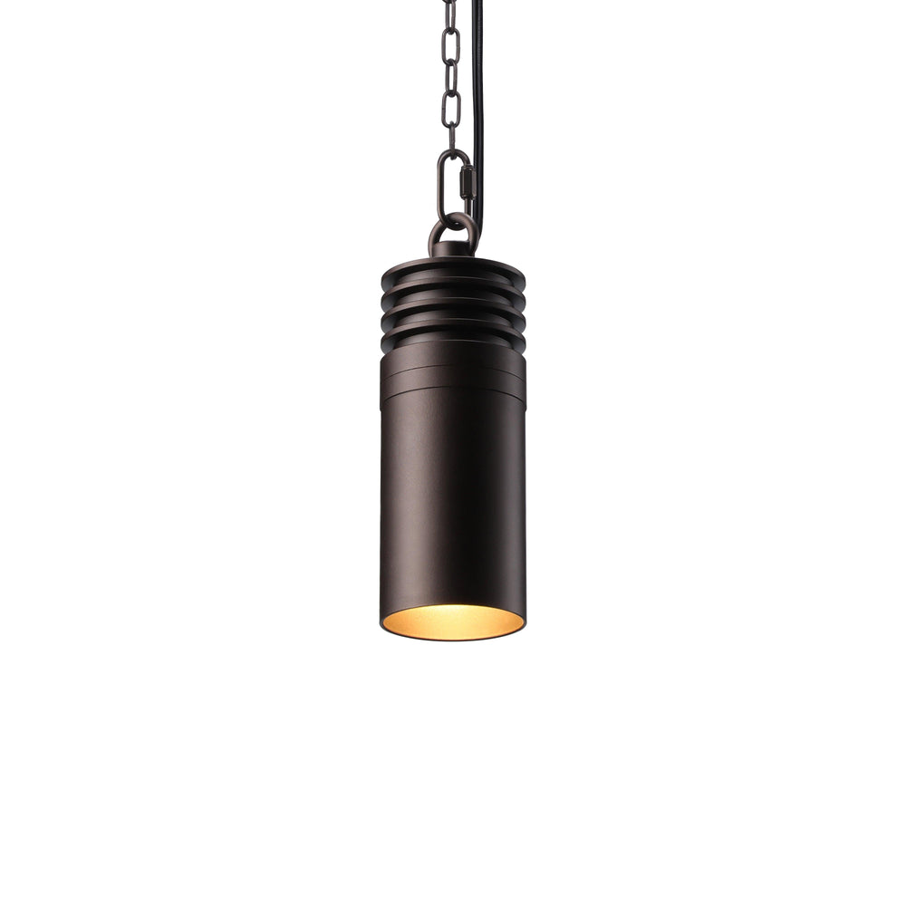 LeonLite® Cilindrico Outdoor Pendant & Patio Light - Oil Rubbed Bronze - 2700K - LeonLite