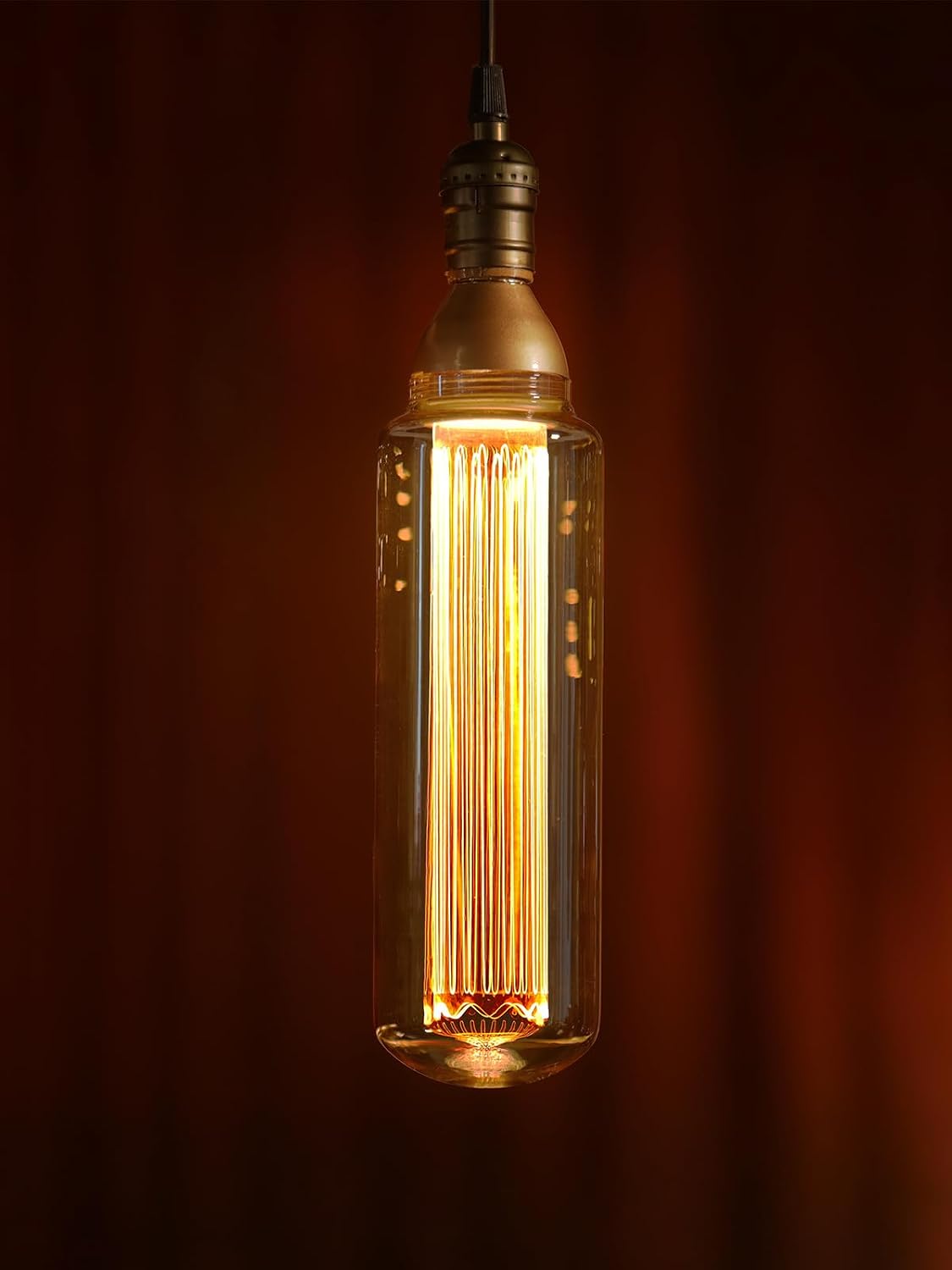 TORCHSTAR LED T25 Tubular Decorative Light Bulb - 3.5W - 2000K Amber