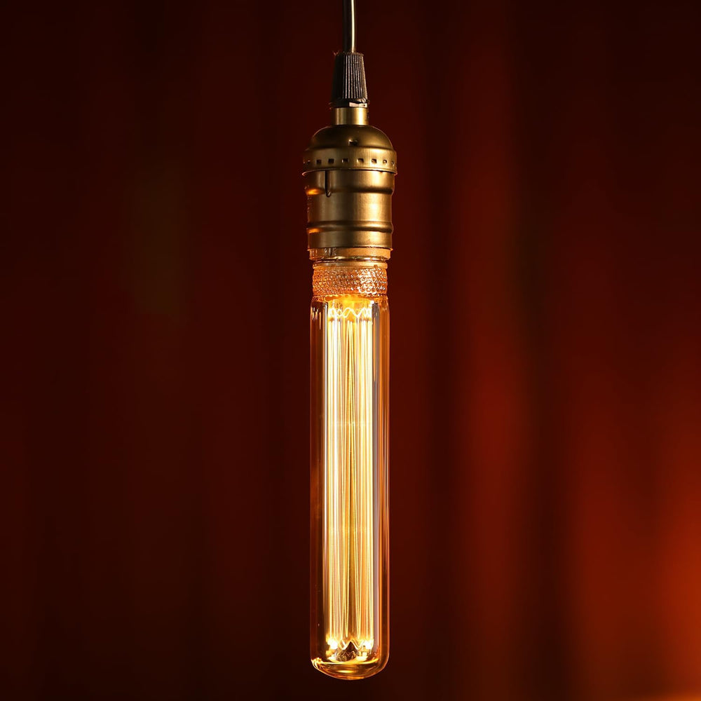 TORCHSTAR LED T10 Tubular Decorative Light Bulb - 2.3W - 2000K Amber
