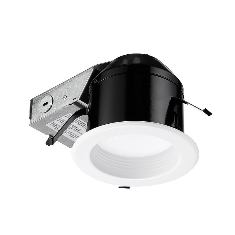 Baffit 4" Remodeling Glare-free LED Recessed Light Kit - 10W Dimmable with Baffle Trim and Housing