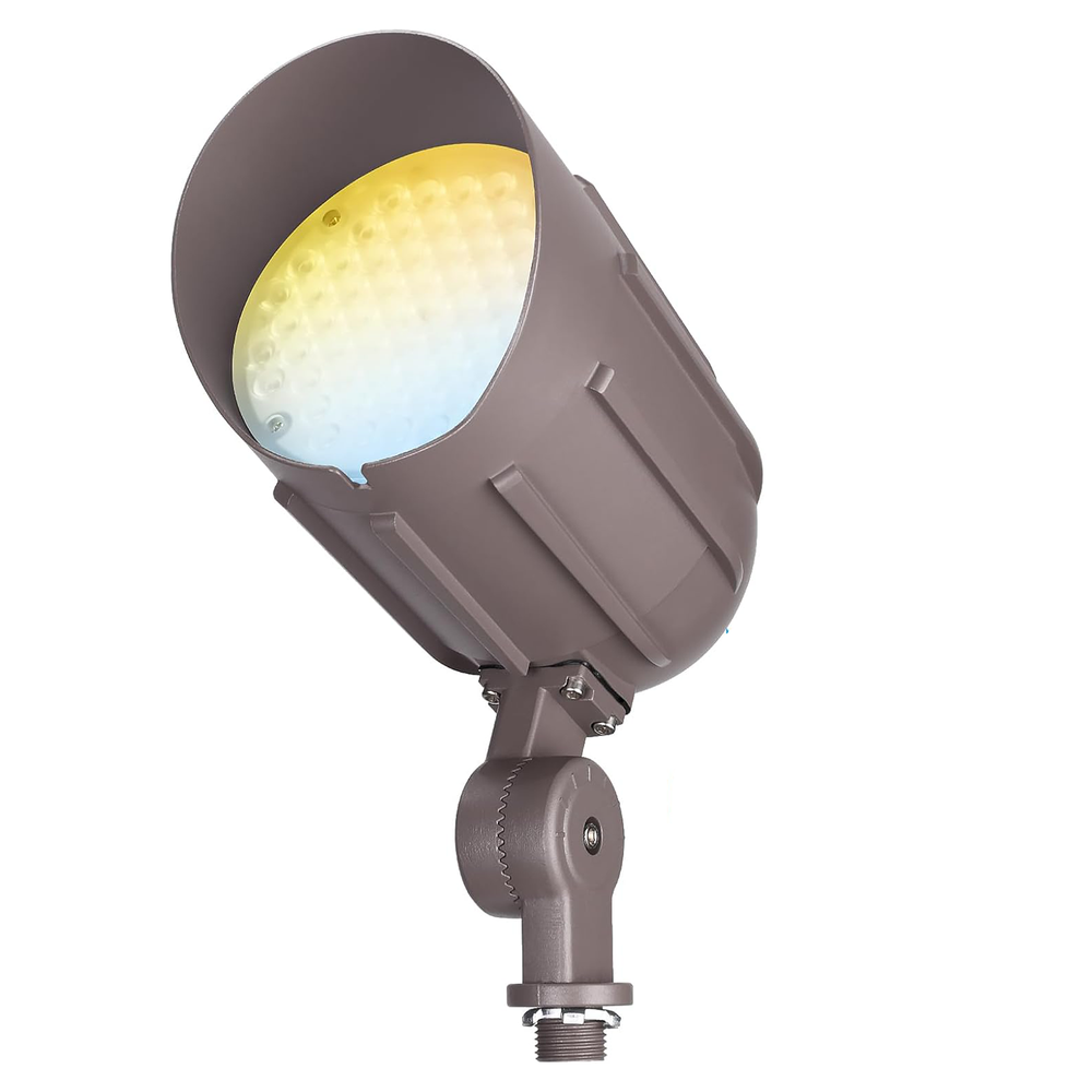 LEONLITE 3CCT Bullet Flood Light with Knuckle Mount