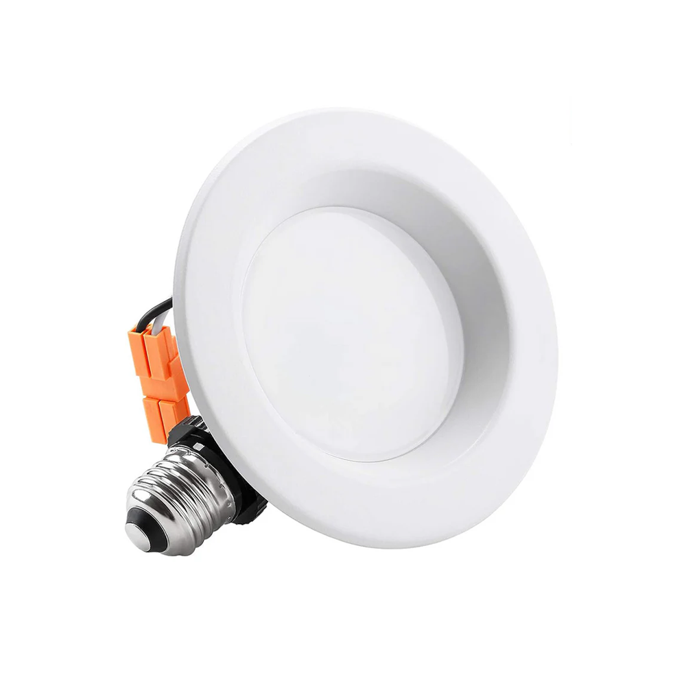 Essential 4" Retrofit LED Recessed Light - DL 10W Dimmable with Smooth Trim