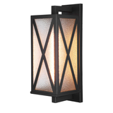 LinearArt™ 19" Modernism LED Outdoor Wall Lantern  - Lamp Ready