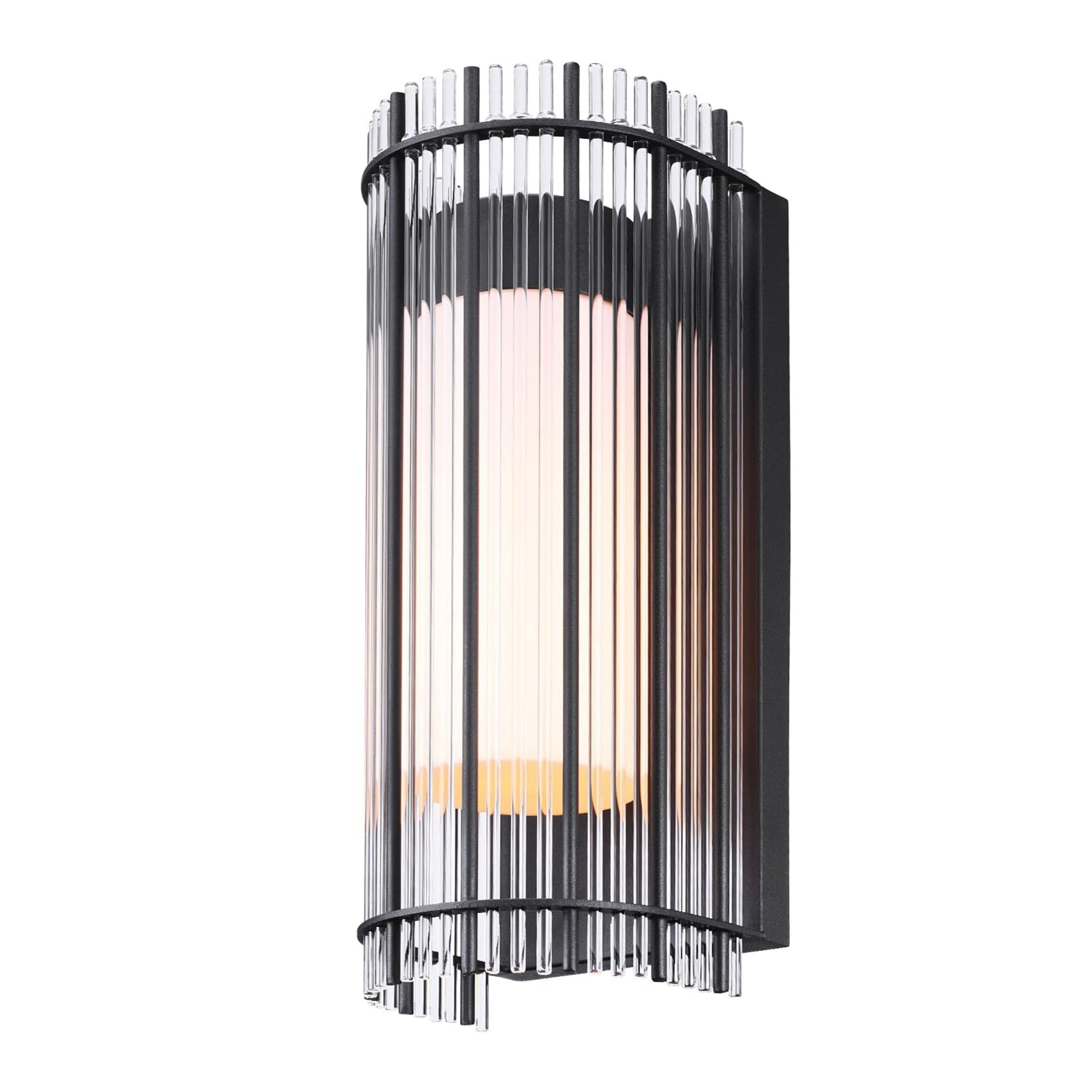 LinearArt™ Geometry LED Outdoor Wall Sconce  - Lamp Ready