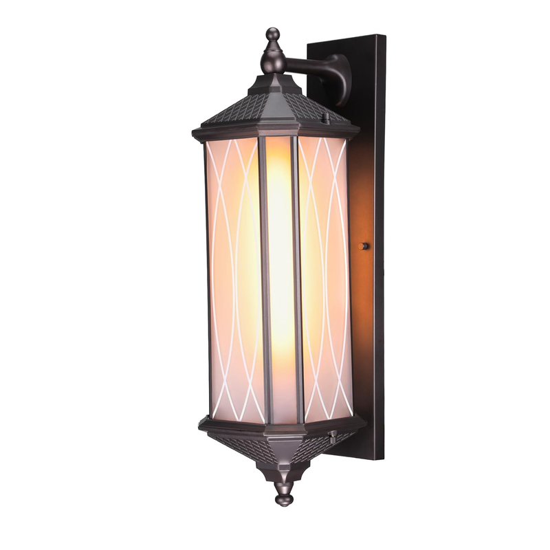 LinearArt™ 23" Classicism LED Outdoor Wall Lantern  - Lamp Ready