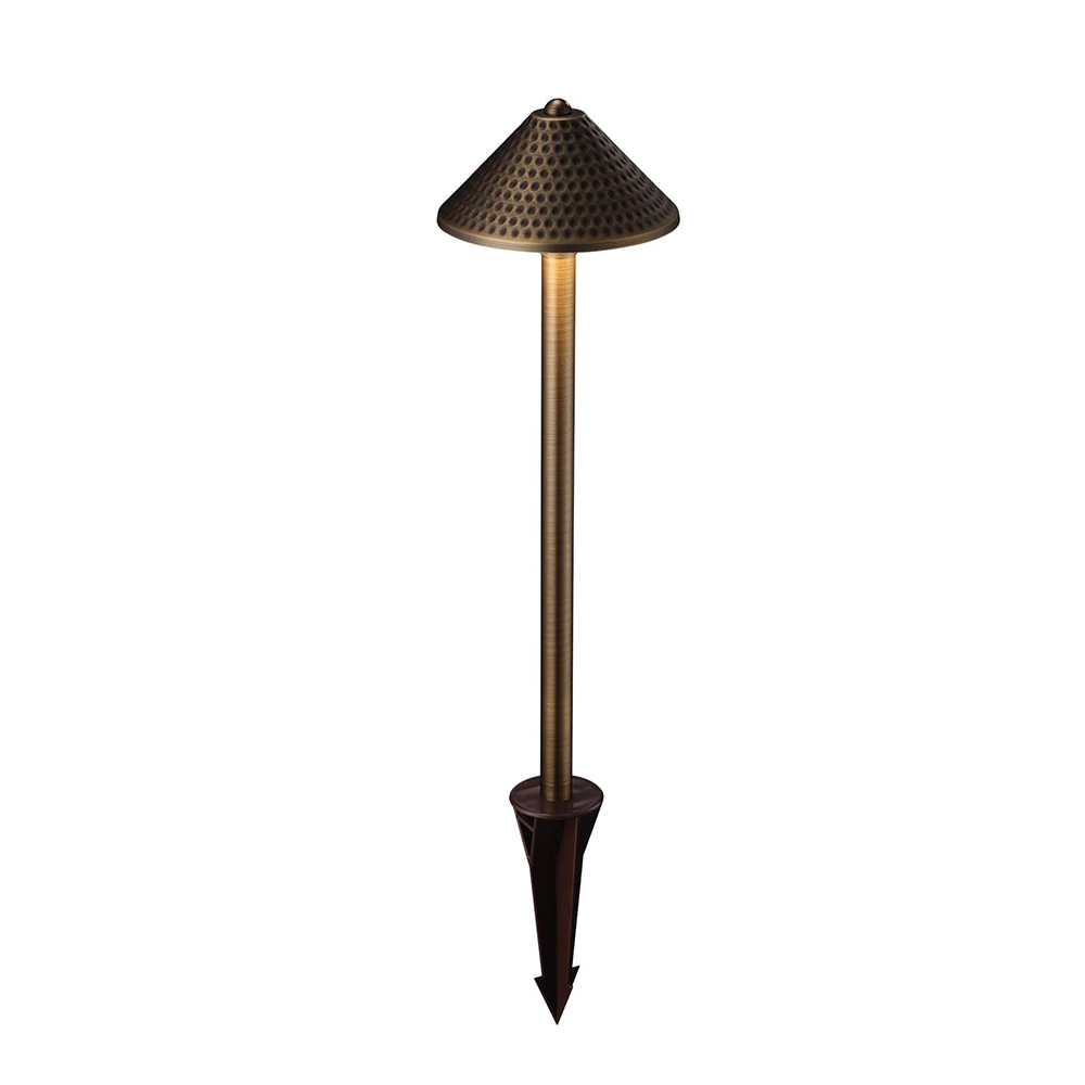 Premium USDL-T 21.5" Brass Path Lights - Lamp Ready