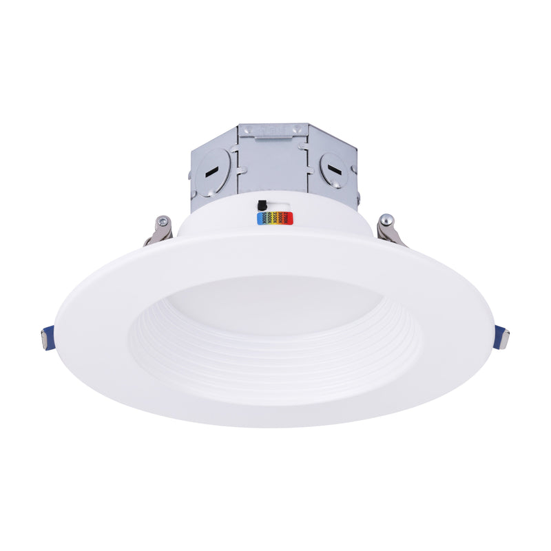 Bafflux 6" Glare-free LED Recessed Light - 15W Dimmable with Baffle Trim