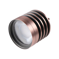 LeonLite® Cilindrico Outdoor Pendant & Patio Light - Red Bronze - 2700K - LeonLite