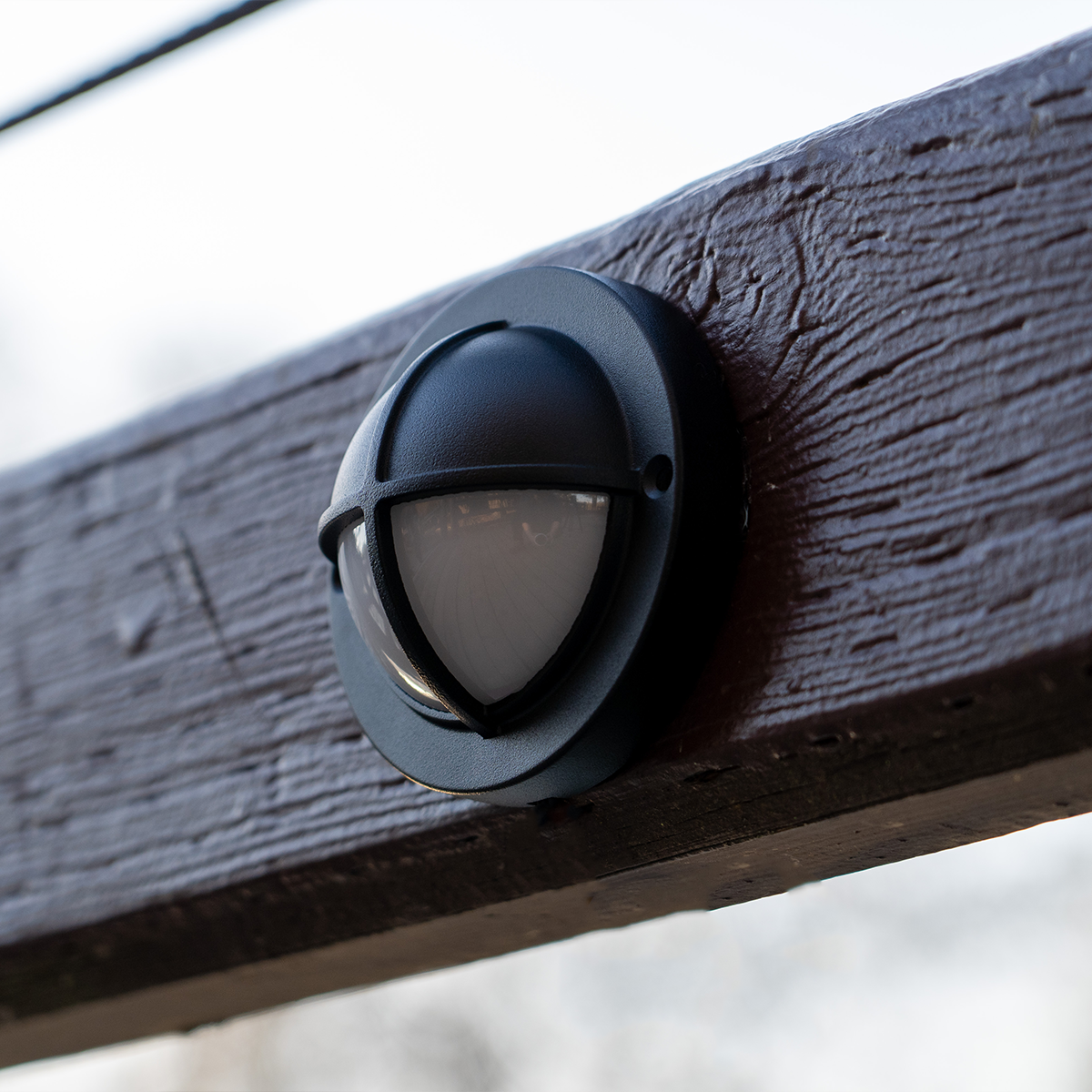 LeonLite® Quadrifoglio Deck & Rail Light - Matte Black - Adjustable Color Temperature - LeonLite 3