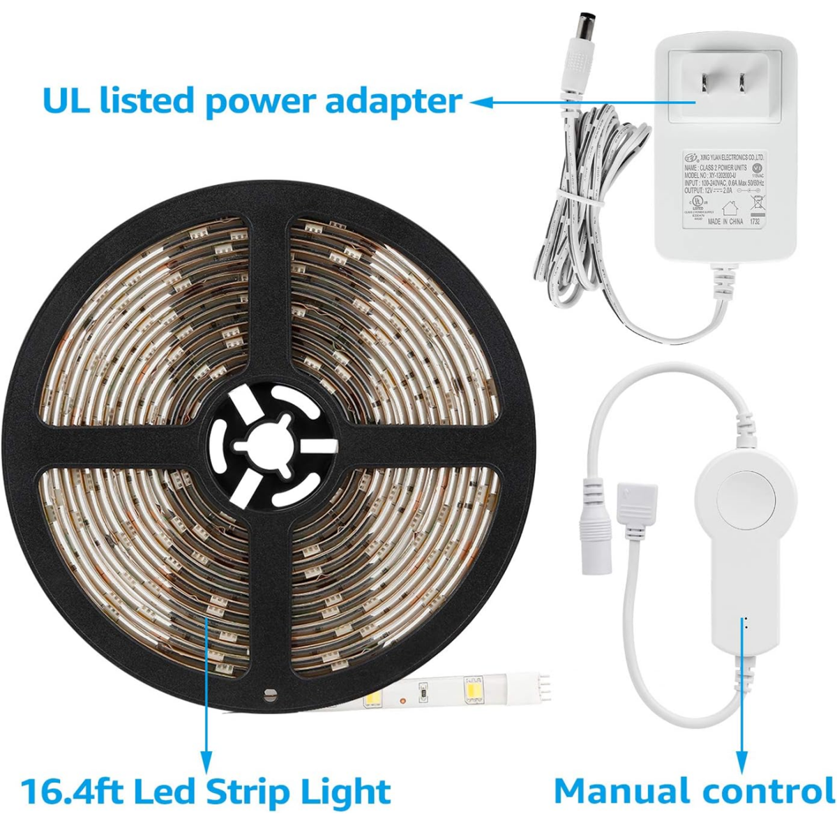 TORCHSTAR 16.4 ft LED Strip Lights