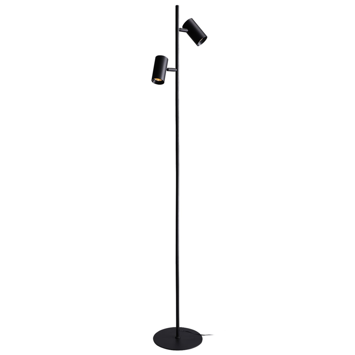 2-Light Dimmable LED Tree Floor Lamp, Touch Control, 2700K Soft White